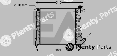 Eaclima 31R60015 — Radiator, engine cooling