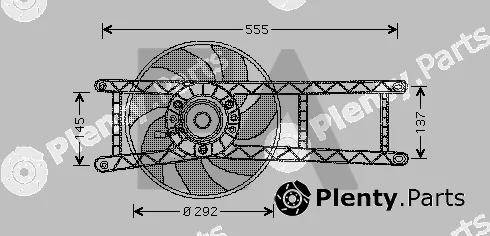 Eaclima 33V25021 — Fan, engine cooling