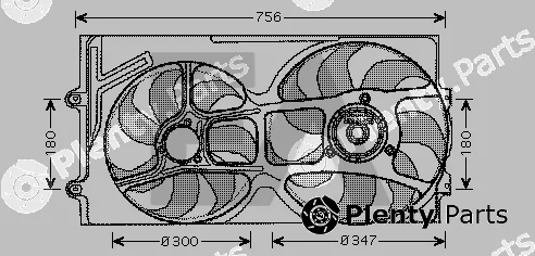 Eaclima 33V77012 — Fan, engine cooling