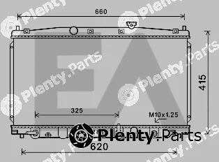 Eaclima 31R26096 — Radiator, engine cooling