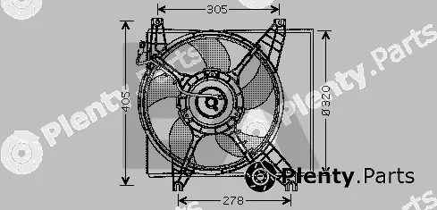 Eaclima 33V28004 — Fan, engine cooling