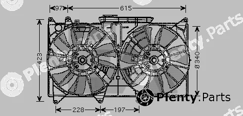 Eaclima 33V71030 — Fan, engine cooling