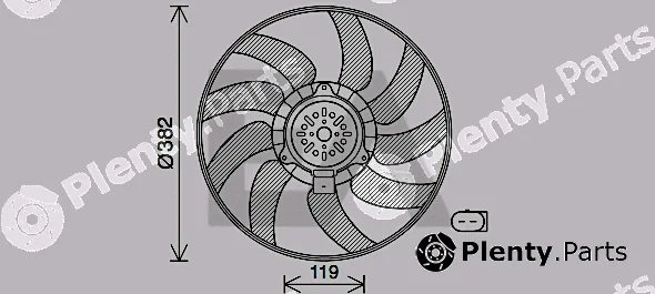 Eaclima 33V02017 — Fan, engine cooling