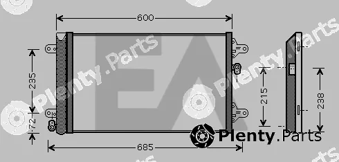 Eaclima 30C77031 — Condenser, air conditioning