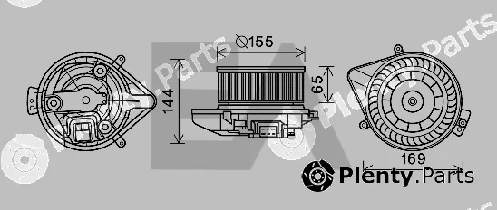 Eaclima 42A02002 — Electric Motor, interior blower