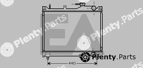 Eaclima 31R69042 — Radiator, engine cooling