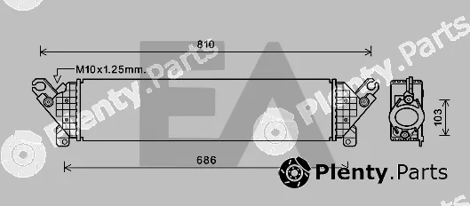 Eaclima 36A52008 — Charge Air Cooler