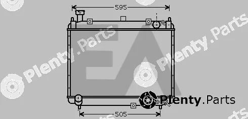 Eaclima 31R71114 — Radiator, engine cooling