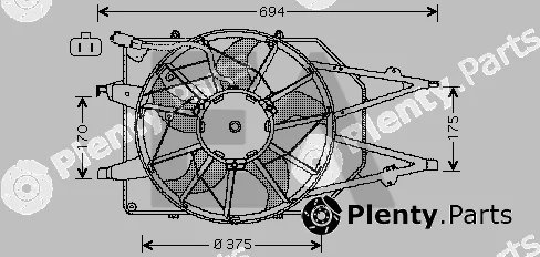 Eaclima 33V22027 — Fan, engine cooling