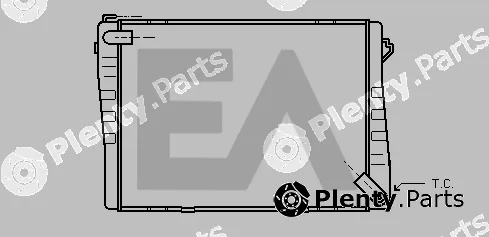 Eaclima 31R07017 — Radiator, engine cooling