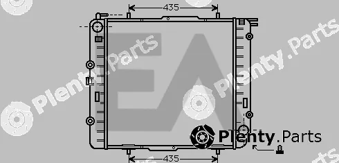 Eaclima 31R50023 — Radiator, engine cooling