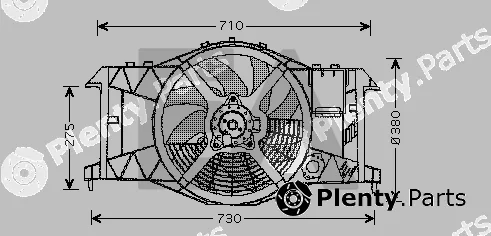 Eaclima 33V60011 — Fan, engine cooling