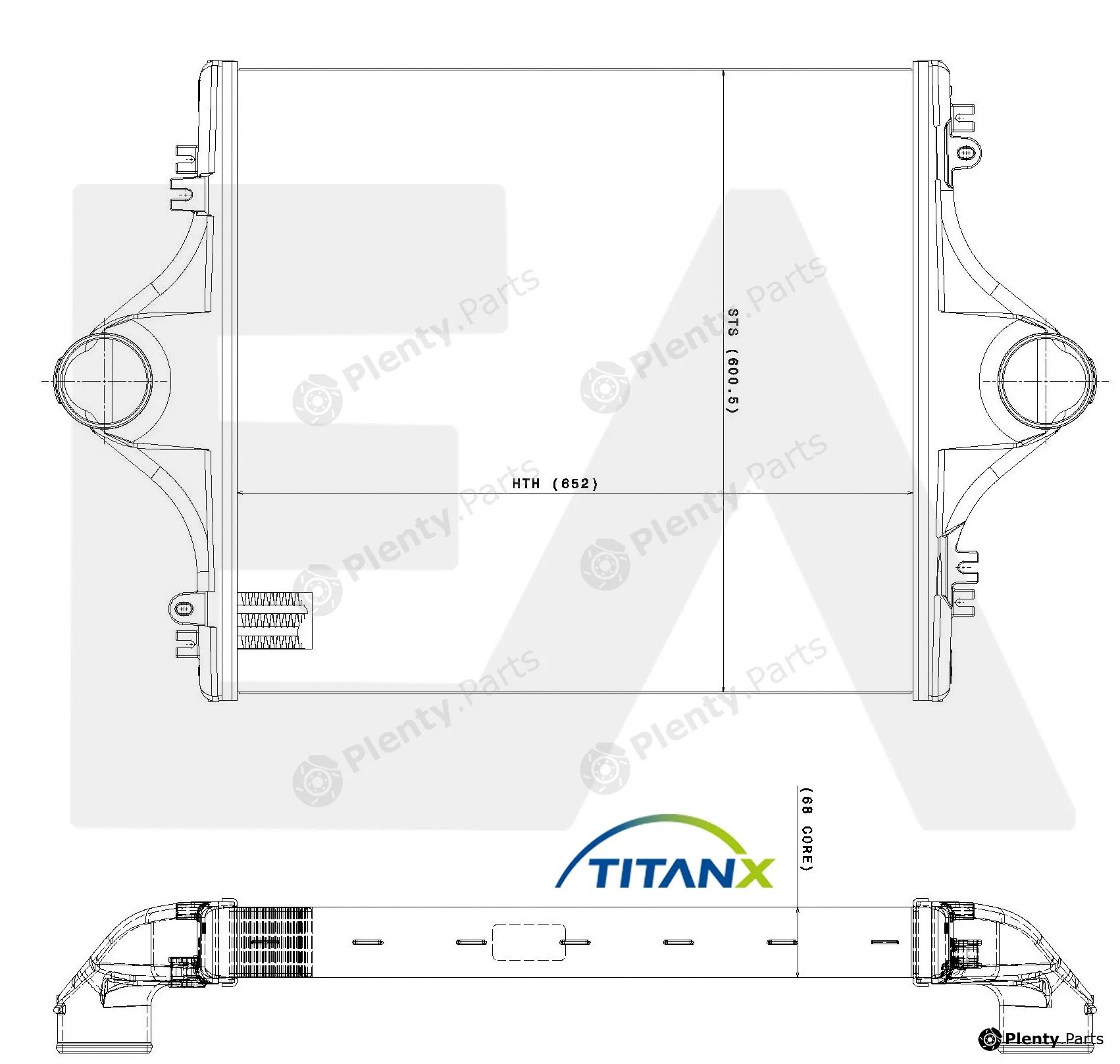 Eaclima 36A47004T — Charge Air Cooler