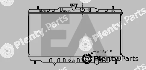 Eaclima 31R26018 — Radiator, engine cooling