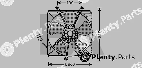 Eaclima 33V71035 — Fan, engine cooling