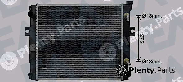 Eaclima 31R27025 — Radiator, engine cooling