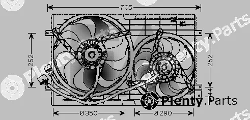 Eaclima 33V77006 — Fan, engine cooling
