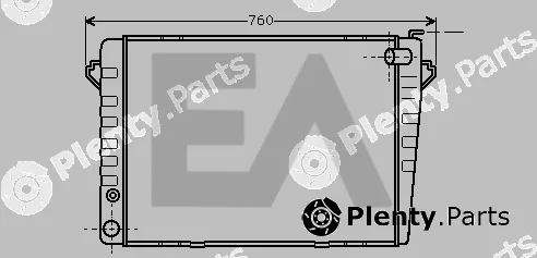 Eaclima 31R07011 — Radiator, engine cooling