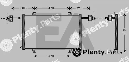 Eaclima 30C60022 — Condenser, air conditioning