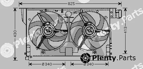 Eaclima 33V55003 — Fan, engine cooling