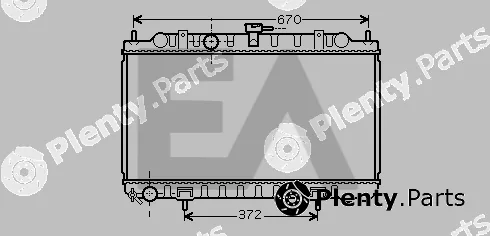 Eaclima 31R18100 — Radiator, engine cooling