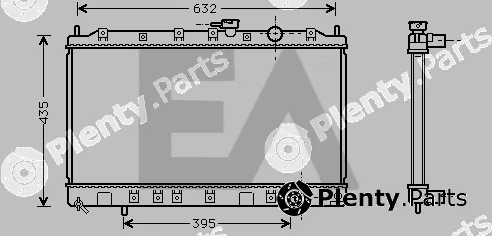 Eaclima 31R51054 — Radiator, engine cooling