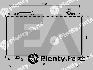 Eaclima 31R52121 — Radiator, engine cooling