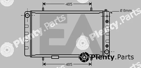 Eaclima 31R05006 — Radiator, engine cooling