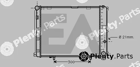 Eaclima 31R50051 — Radiator, engine cooling