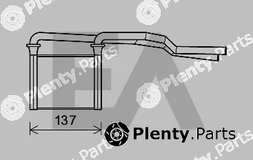 Eaclima 45C12002 — Heat Exchanger, interior heating