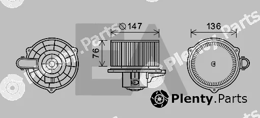 Eaclima 42A36012 — Electric Motor, interior blower