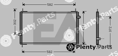Eaclima 30C26015 — Condenser, air conditioning