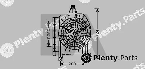 Eaclima 33V36014 — Fan, engine cooling