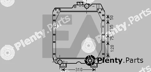 Eaclima 31R53004 — Radiator, engine cooling