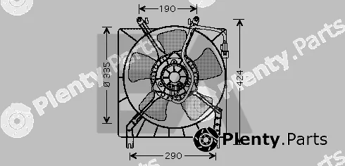 Eaclima 33V51010 — Fan, engine cooling