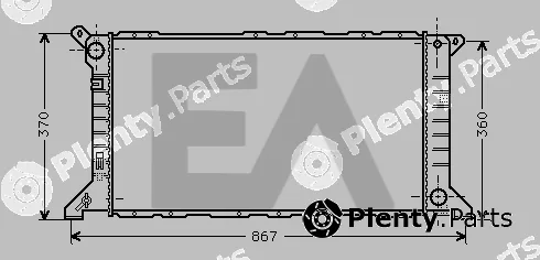 Eaclima 31R22060 — Radiator, engine cooling