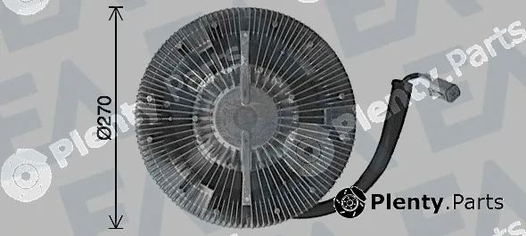 Eaclima 35C63D15 — Fan Wheel, engine cooling