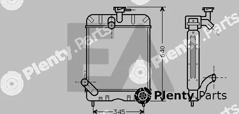 Eaclima 31R46003 — Radiator, engine cooling
