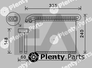 Eaclima 43B22015 — Evaporator, air conditioning