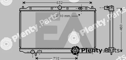 Eaclima 31R78033 — Radiator, engine cooling