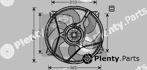Eaclima 33V10013 — Fan, engine cooling