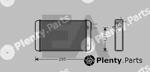 Eaclima 45C54033 — Heat Exchanger, interior heating