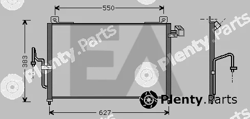 Eaclima 30C52025 — Condenser, air conditioning