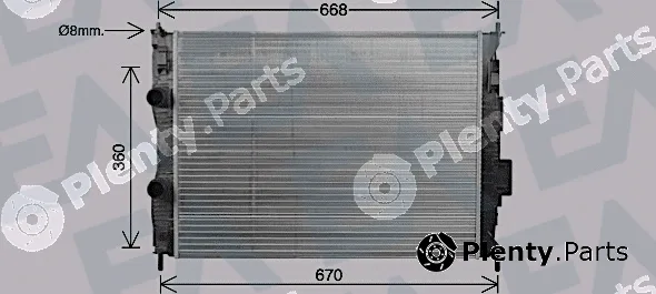 Eaclima 31R18195 — Radiator, engine cooling