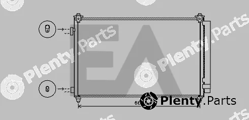 Eaclima 30C52045 — Condenser, air conditioning