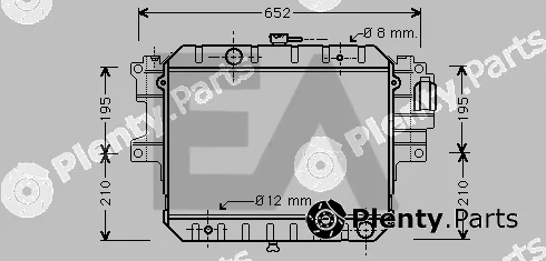 Eaclima 31R19018 — Radiator, engine cooling