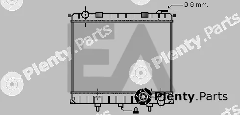 Eaclima 31R05029 — Radiator, engine cooling