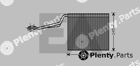 Eaclima 43B02008 — Evaporator, air conditioning