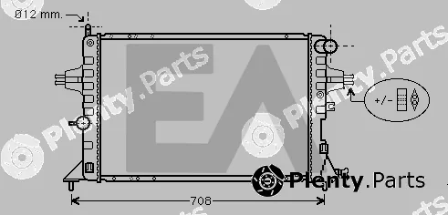 Eaclima 31R54188 — Radiator, engine cooling