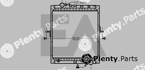 Eaclima 31R45007 — Radiator, engine cooling